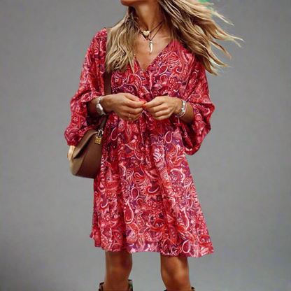 Elfrida | Luchtige zomerjurk voor een elegante uitstraling