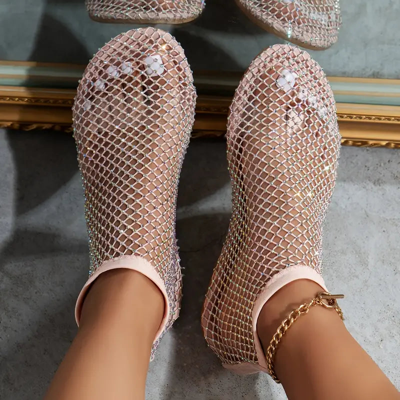 Glanzende modieuze flats