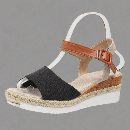 Rosinda | Elegante wedgesandalen met zacht comfort