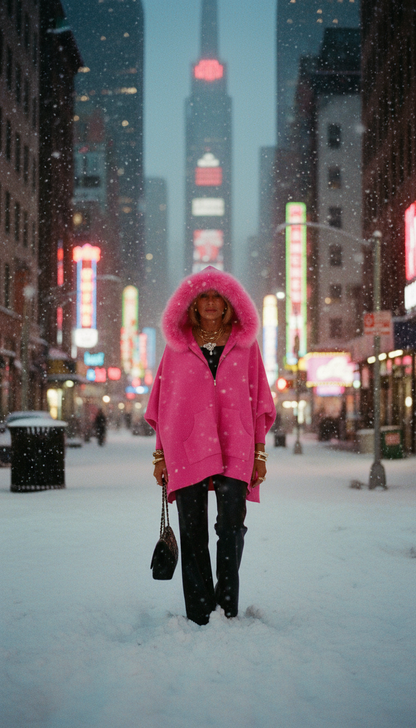 Aurielle™ | Luxe Damesjas met Capuchon