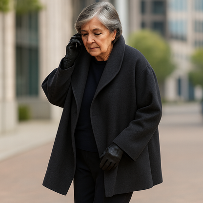 Pure Kasjmier Elegance – Elegante Kasjmier Jas