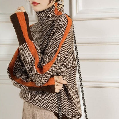 Sophie | Coltrui met opvallende contrasterende strepen