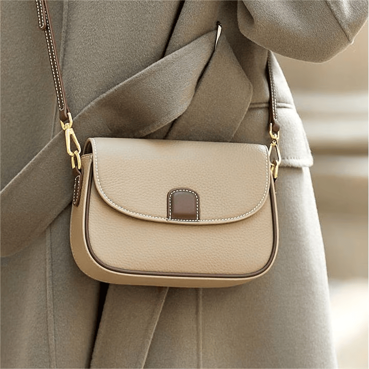 Crossbody Leather Bag 'Eloise'™ | Stijlvolle schoudertas