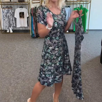 Bloemen casual jurken voor vrouwen